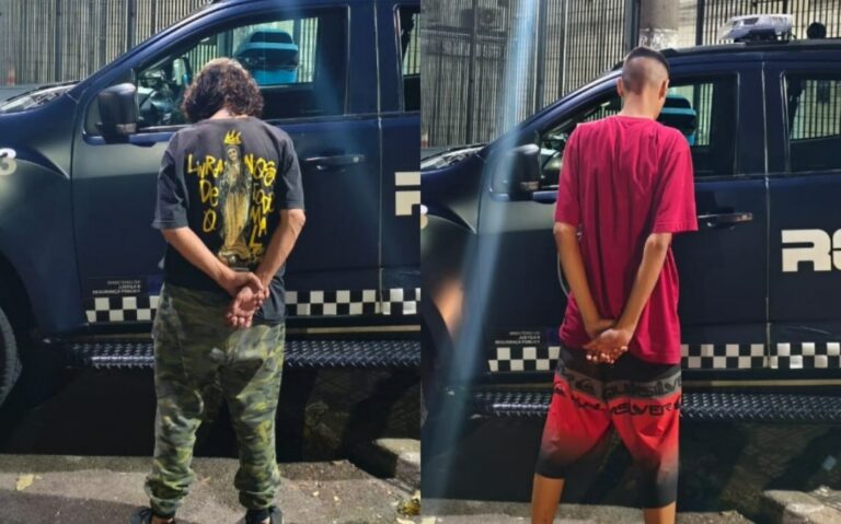 Mulher é presa e adolescente é apreendido por tráfico de drogas em Taubaté