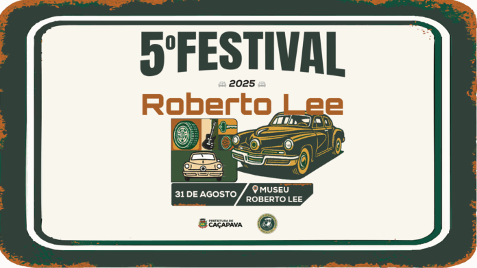 5º Festival Roberto Lee, em Caçapava, acontece na quinta (31)