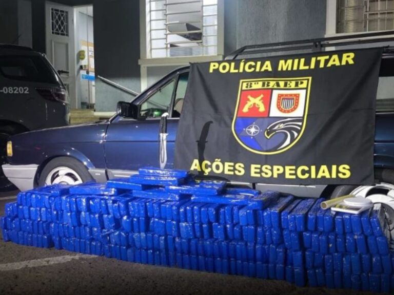 Jovem é preso em Presidente Prudente com mais de 200 quilos de maconha