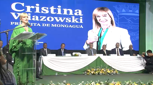 Confira como foi a Cerimônia de posse da prefeita Cristina Wiazowski