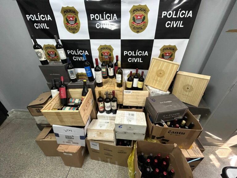 Comerciante é preso em Campinas por vender vinhos contrabandeados na internet