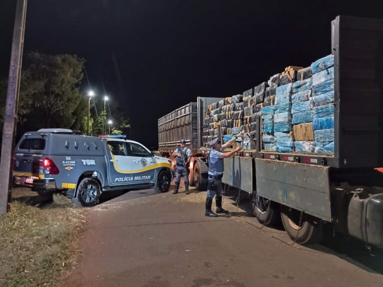 Polícia prende traficante com quase 2 toneladas de maconha