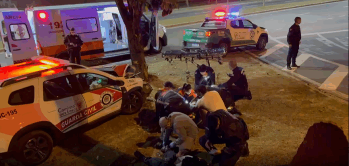 Fuga em alta velocidade termina com três feridos entre Indaiatuba e Salto