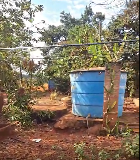 Briga por água divide moradores de sítio em Paulínia; família recebe ordem para despejo Briga por água divide moradores de sítio em Paulínia; família recebe ordem para despejo