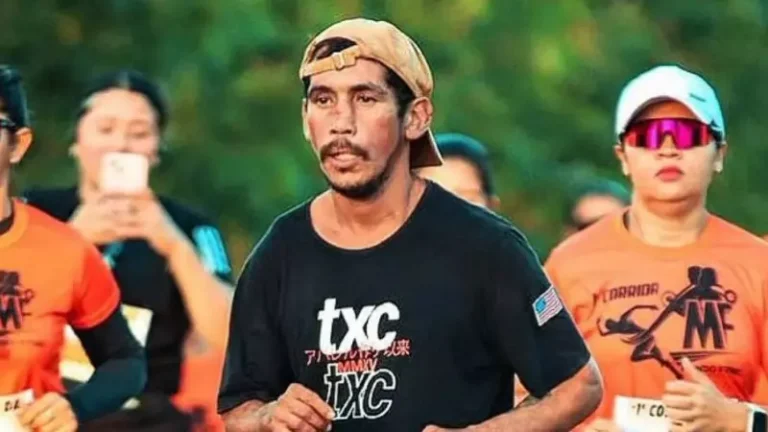 Corredor bêbado e de chinelo | Foto: reprodução/Redes Sociais