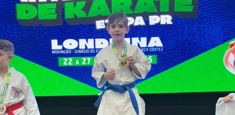 Pequeno Gigante do Karatê: Atleta de 7 Anos Conquista Ouro Nacional e Sonha com Final em João Pessoa