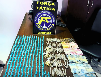 Homem é preso por tráfico de drogas em Peruíbe