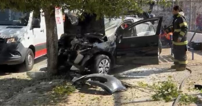 Motorista sofre mal súbito e causa acidente de transito