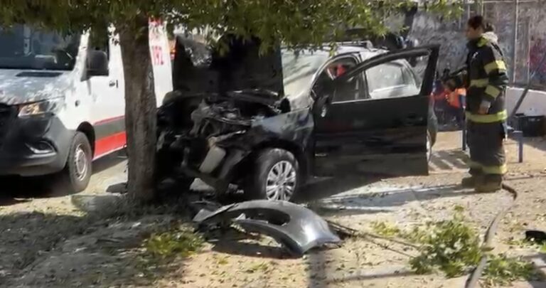 Motorista sofre mal súbito e causa acidente de transito