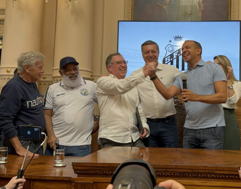 Deputado Paulo Alexandre Barbosa tem atuação decisiva na viabilização do novo estádio do Santos FC