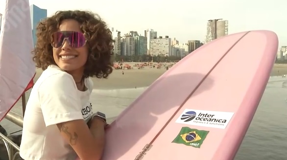 Quebra-Mar é palco de encontro nacional do longboard com atletas de todo o Brasil