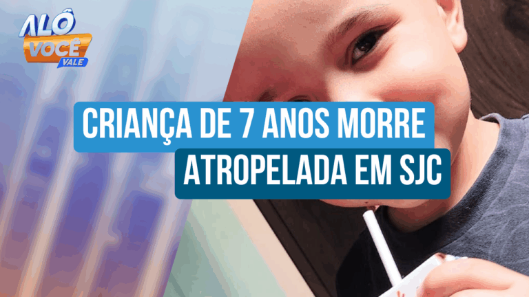 Menino de 7 anos morre atropelado após sair para brincar em São José dos Campos