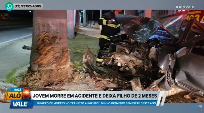 Jovem morre em acidente em São José dias antes do primeiro Dia dos Pais como pai