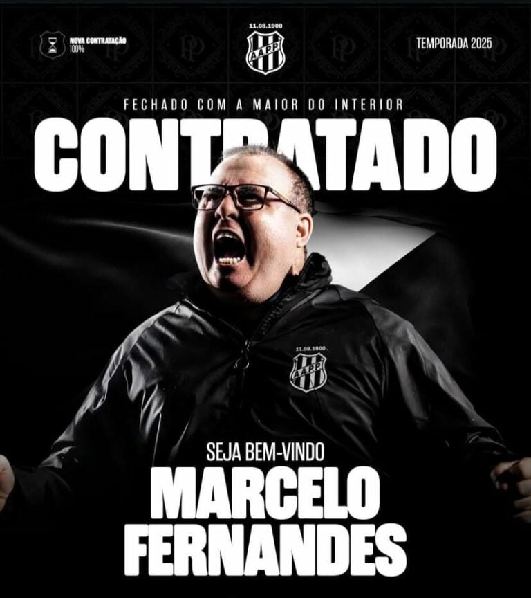 Ponte Preta anuncia a contratação de Marcelo Fernandes, ex-Guarani