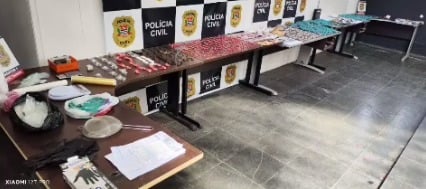 Operação da Polícia prende três suspeitos de associação criminosa ligada ao tráfico em Taubaté