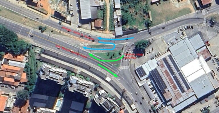 Av. Sebastião Gualberto terá interdições parciais a partir deste sábado (23)