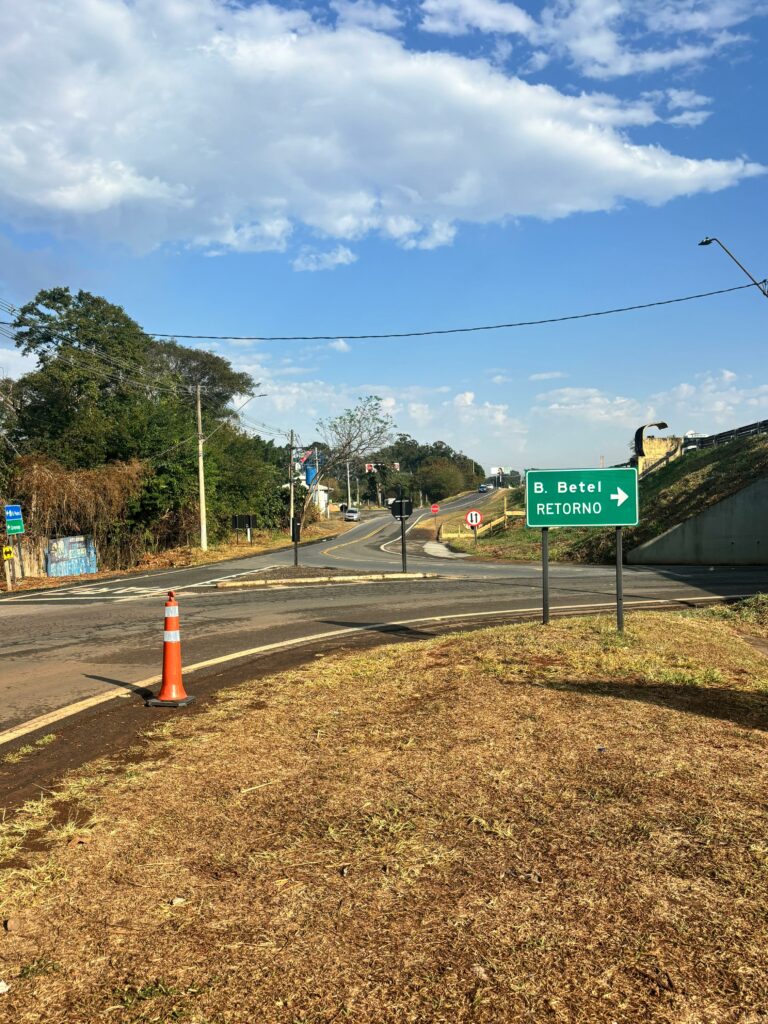 Tráfego no trevo de Betel, em Paulínia, será interditado por 45 dias a partir desta quarta-feira