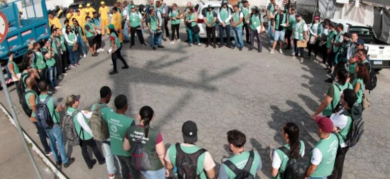 Mutirão em Santos visita mais de mil imóveis em ação contra o aedes