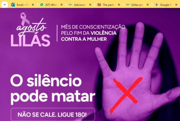 Combate à violência contra a mulher: Brisamar Shopping promove evento especial
