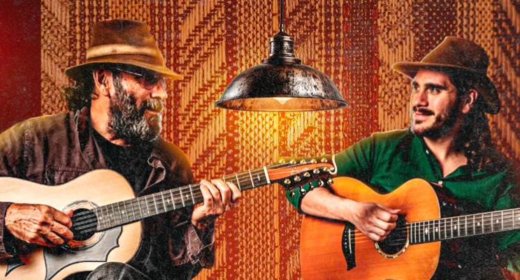 Almir Sater e Gabriel Sater anunciam turnê inédita “Pai e Filho”