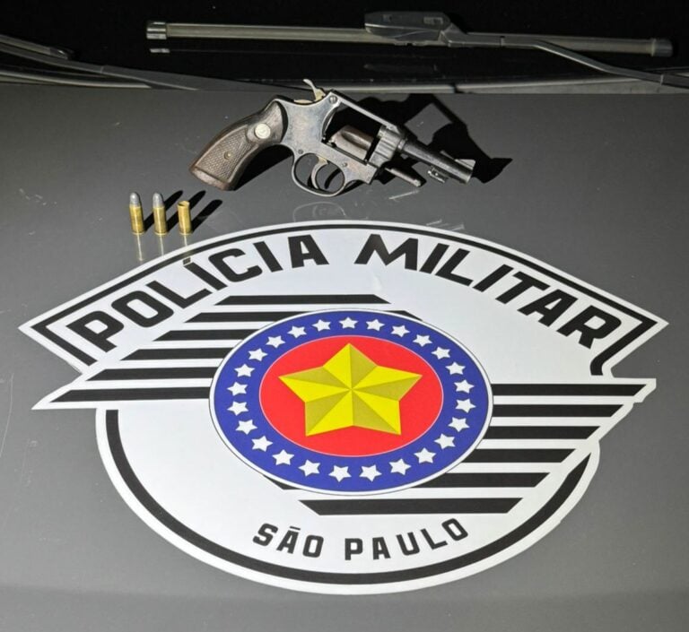 Homem é preso por porte ilegal de arma de fogo em Lorena