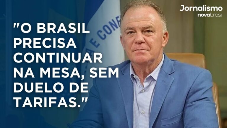 “Brasil precisa continuar na mesa, sem duelo de tarifas”, diz Renato Casagrande