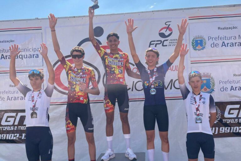 Equipe de Base de Ciclismo de Ribeirão Preto conquista quatro pódios na Copa São Paulo