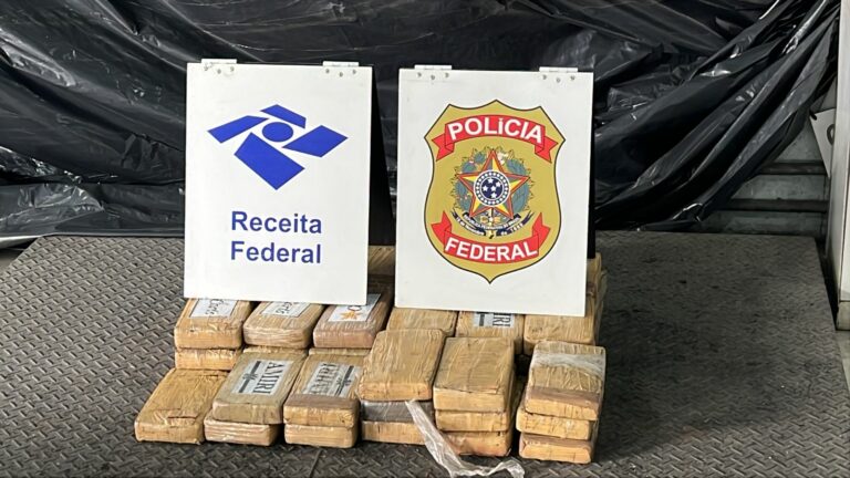 Polícia Federal apreende 62 kg de drogas no Porto de Santos