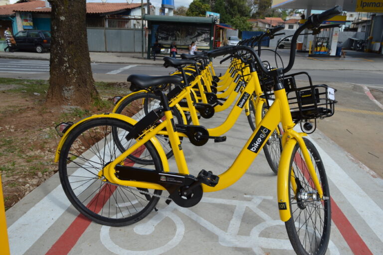 Tarifa das bicicletas compartilhadas de São José terá aumento a partir da próxima semana