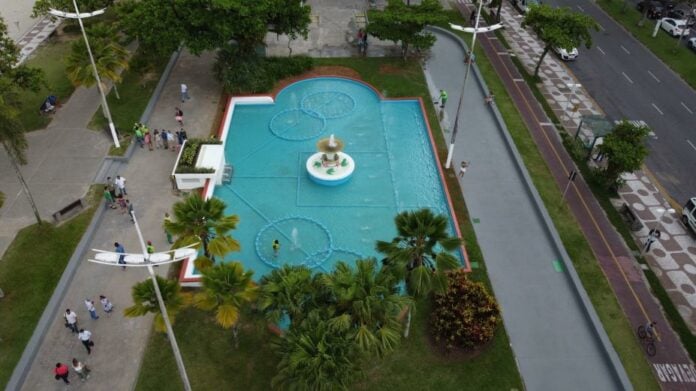 Homem é levado à delegacia após ser denunciado por importunação sexual em Praia de Santos