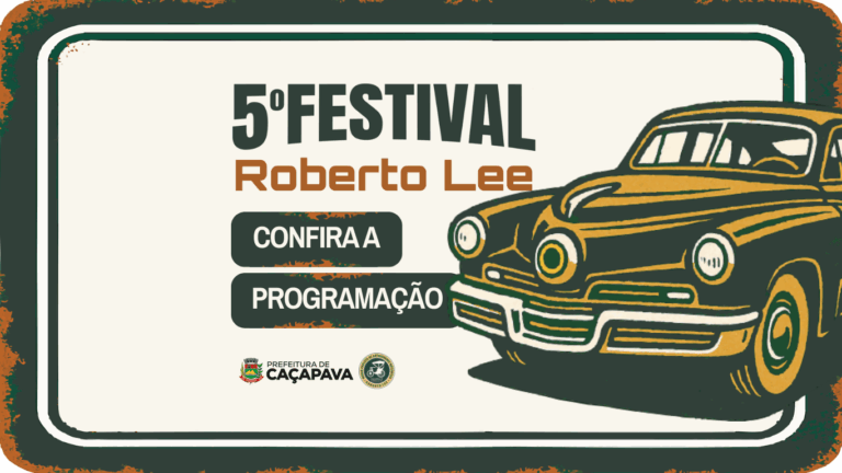 Festival Roberto Lee reúne música, arte e cultura em Caçapava