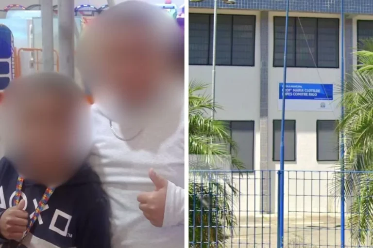 Menino autista é agredido antes de entrar em escola de Praia Grande ao tentar defender irmão