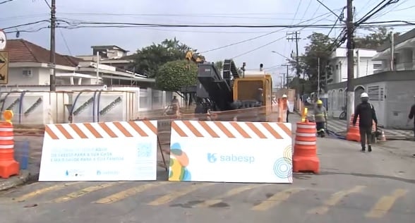 Prefeito de Guarujá Inicia Obras de Travessia Subaquática para Importação de Água