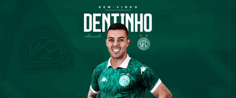 Guarani anuncia a contratação do atacante Dentinho, ex-Chapecoense