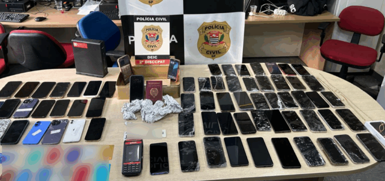 Itens apreendidos | Foto: Divulgação/SSP