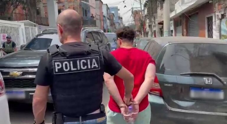 Suspeito foi preso em Paraisópolis, na zona sul | Foto: Divulgação/SSP