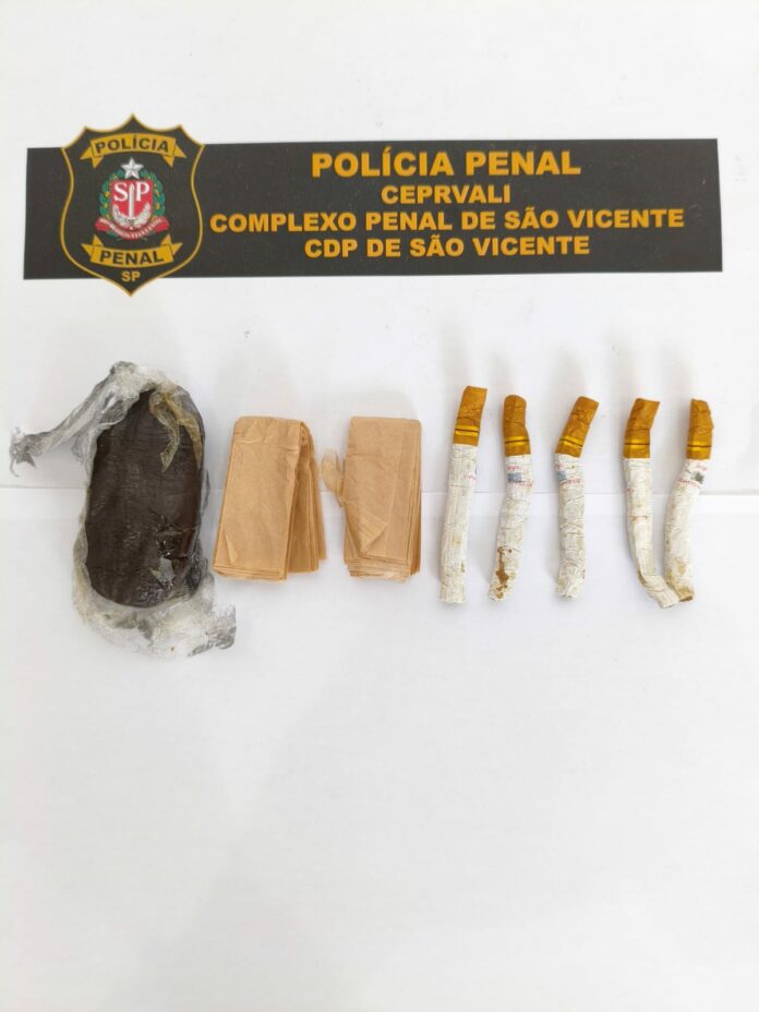 27 09 25_Apreensão CDP de São Vicente_ilícitos