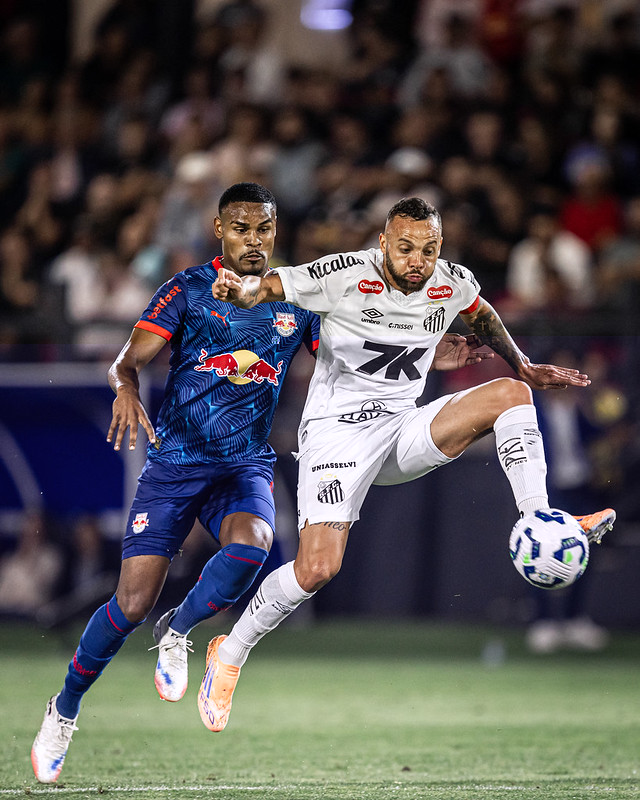 Atacantes desencantam, mas Santos e Bragantino ficam no empate em Bragança