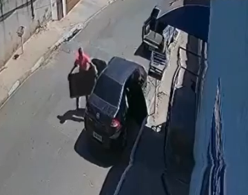 Criminoso furta tampas de picape em bairros de Campinas; câmeras capturam momentos do furto