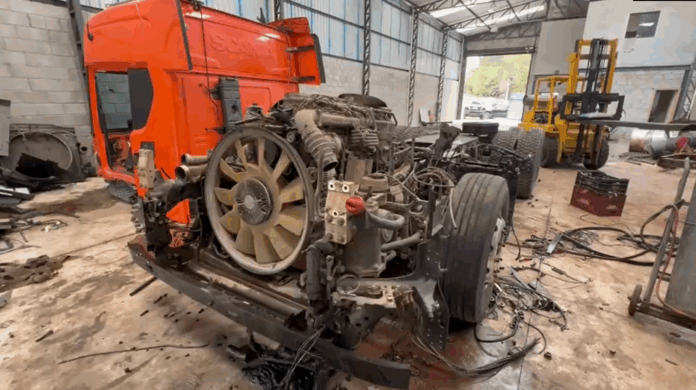 Polícia desmonta esquema de desmanche de caminhões e prende quatro em Bragança Paulista