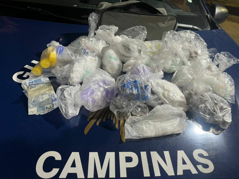 GM de Campinas apreende entorpecentes na área do Terminal Central
