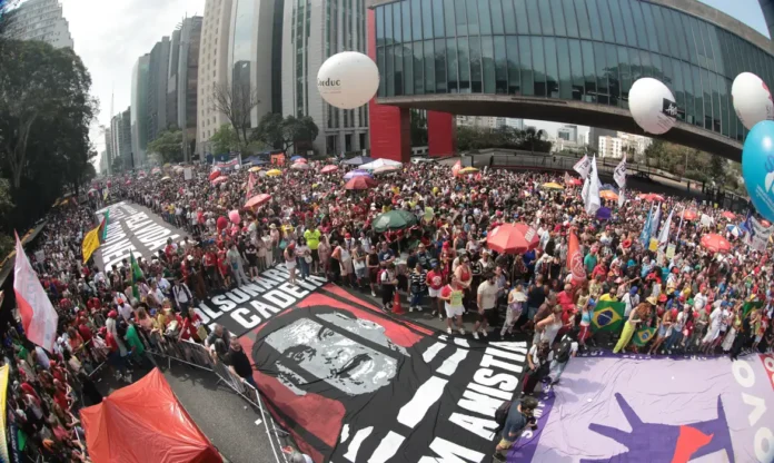 Protesto contra Bolsonaro | Paulo Pinto/Agência Brasil