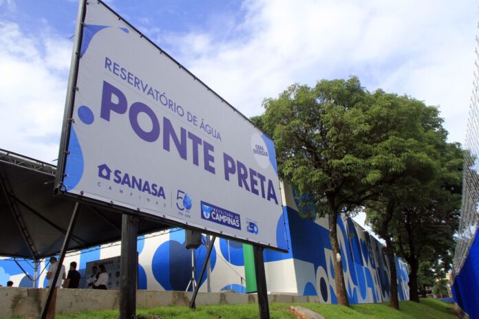 Sanasa inicia obra de nova adutora para reforçar abastecimento de água em Campinas