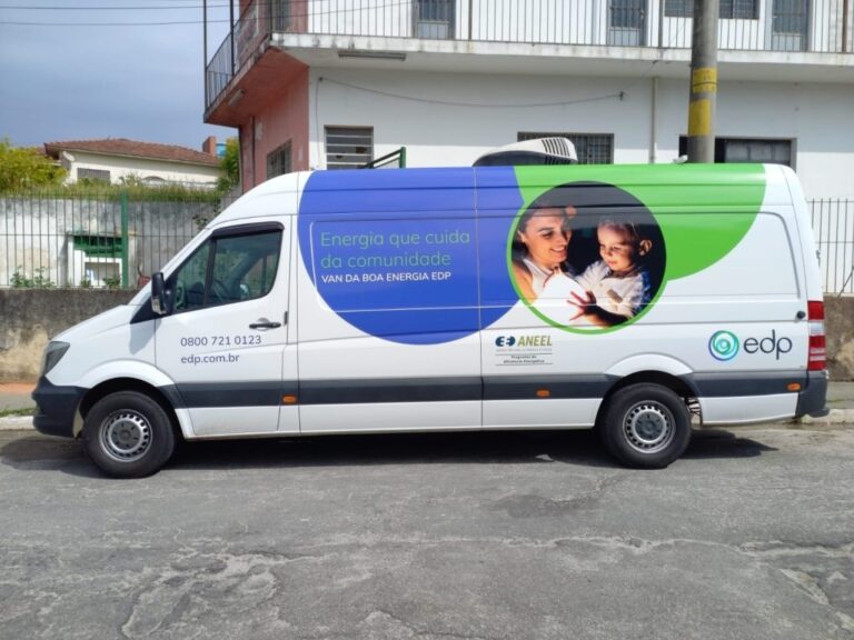Van da Boa Energia oferece serviços gratuitos em Pindamonhangaba