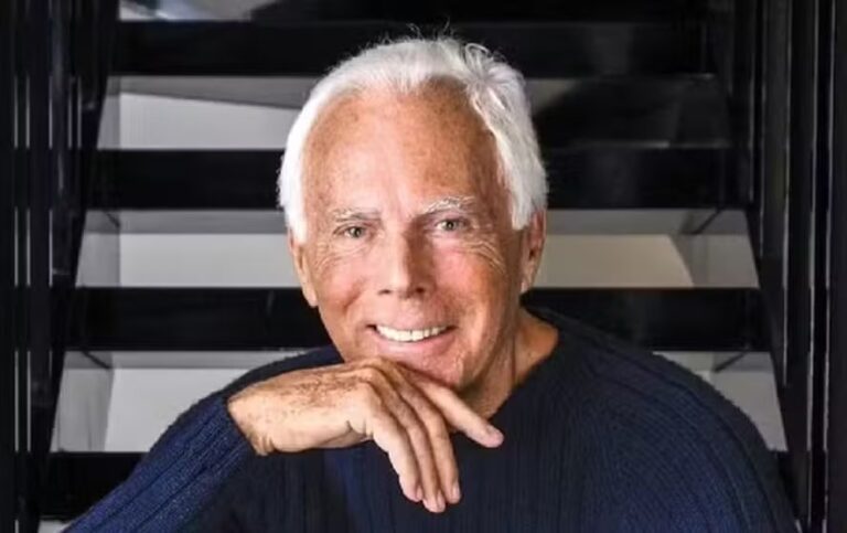 Giorgio Armani | Foto: Reprodução/Redes Sociais