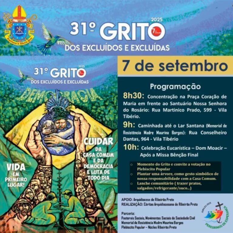 Ribeirão Preto participa do movimento “Grito dos Excluídos e Excluídas”