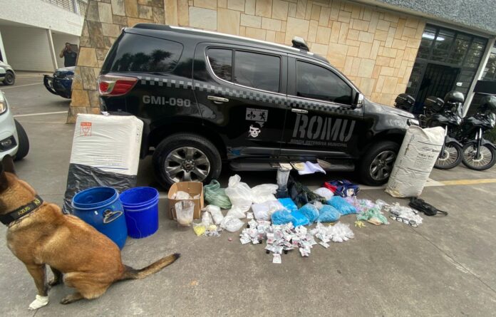 Operações da GM e PM apreendem 17 kg de drogas e desmontam esquema de tráfico