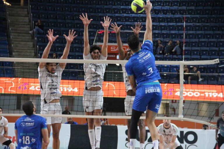 São José perde em casa para o Suzano e segue sem vencer no Paulista de Vôlei