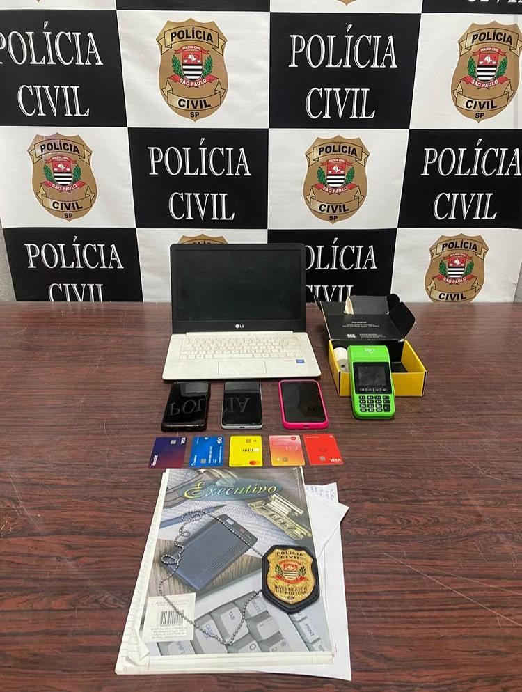 Dupla que integra quadrilha de fraudes eletrônicas é presa em Santos