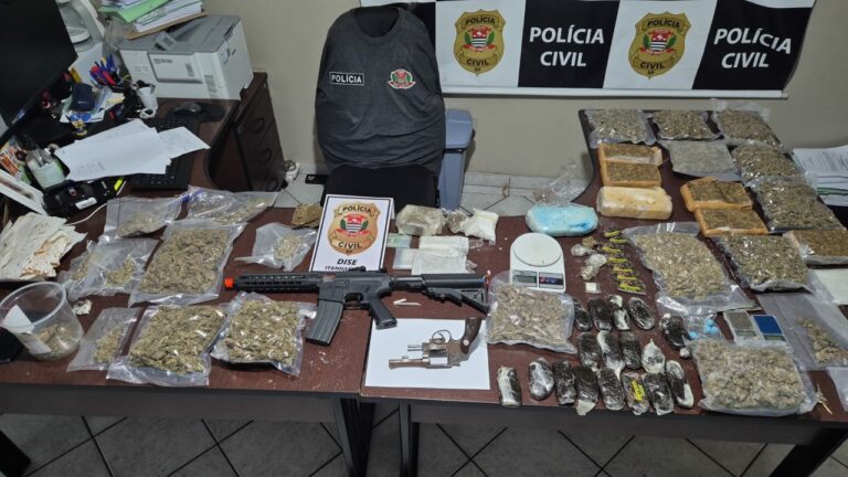 Sócios em esquema de distribuição de drogas são presos com 13kg de drogas em Peruíbe; VÍDEO